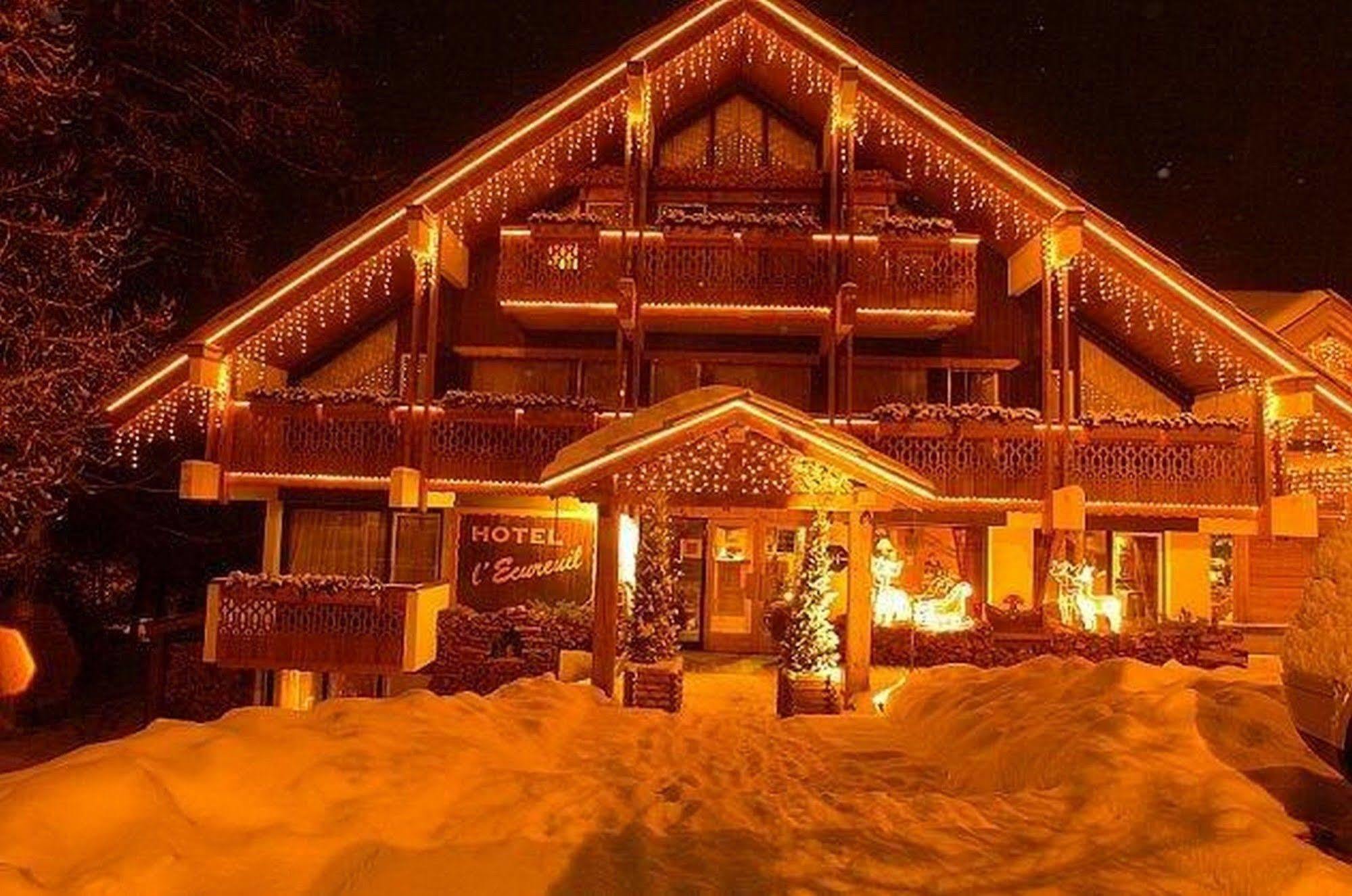 Hotel Ecureuil Vars  Exteriör bild